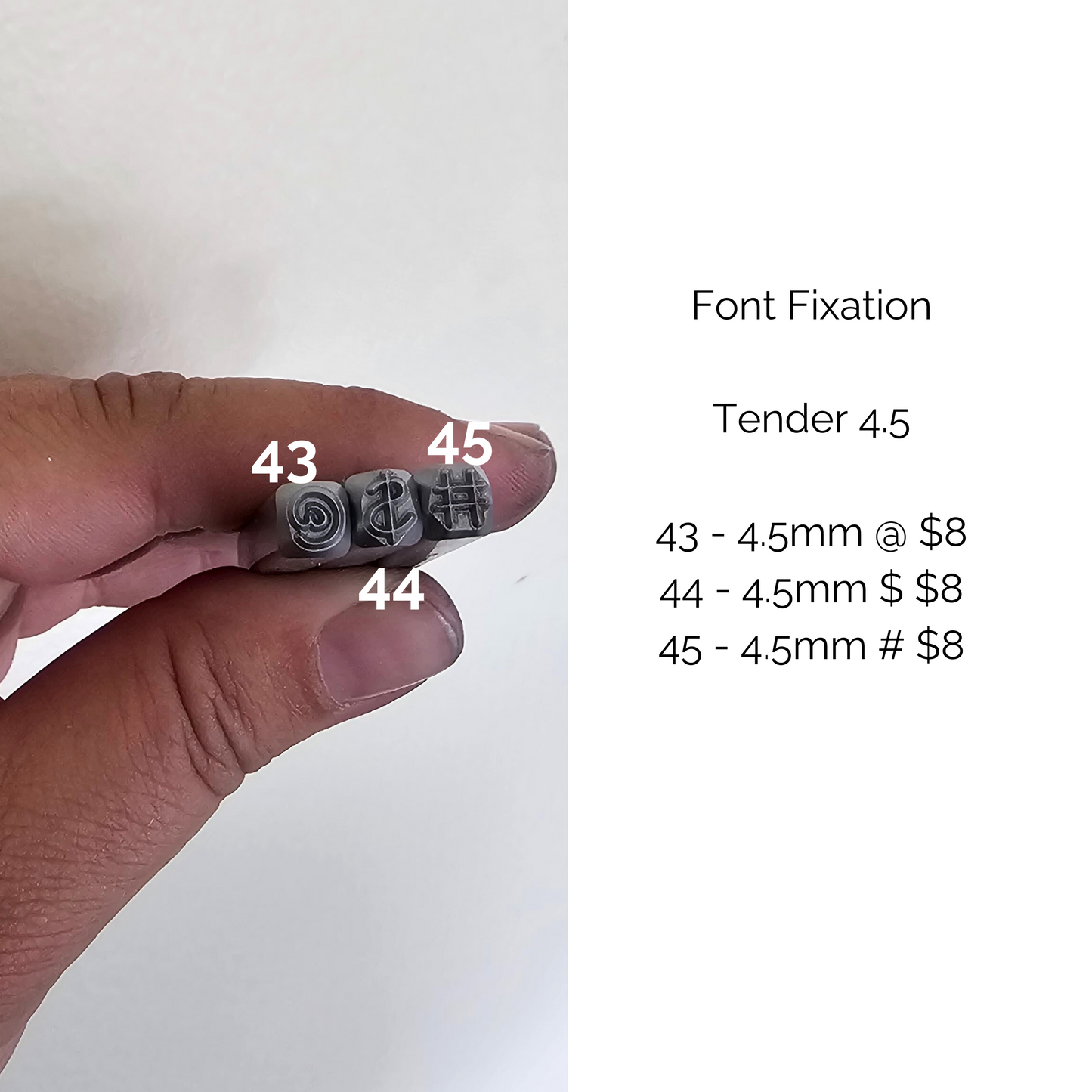 Design Stamp Destash - Font Fixation, Beaducation, Supply Guy