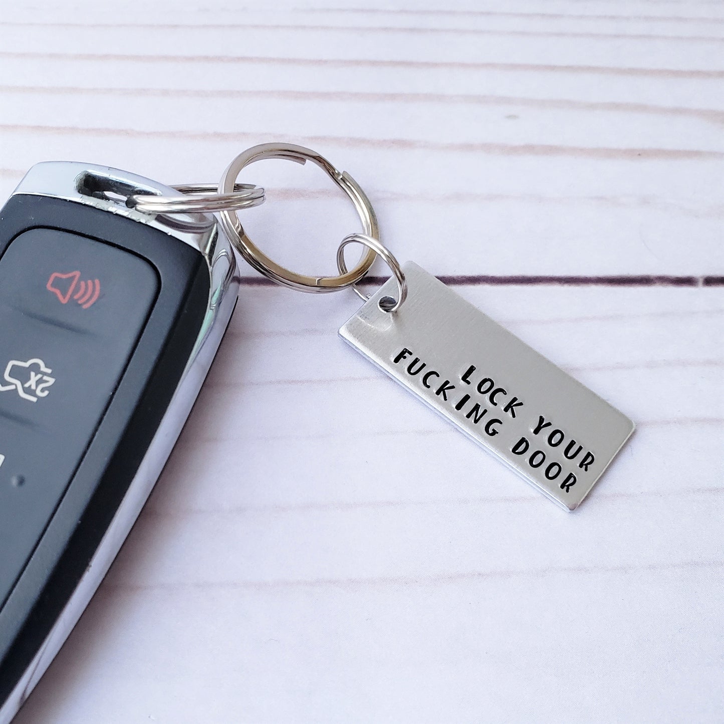 Lock Your Fucking Door Keychain