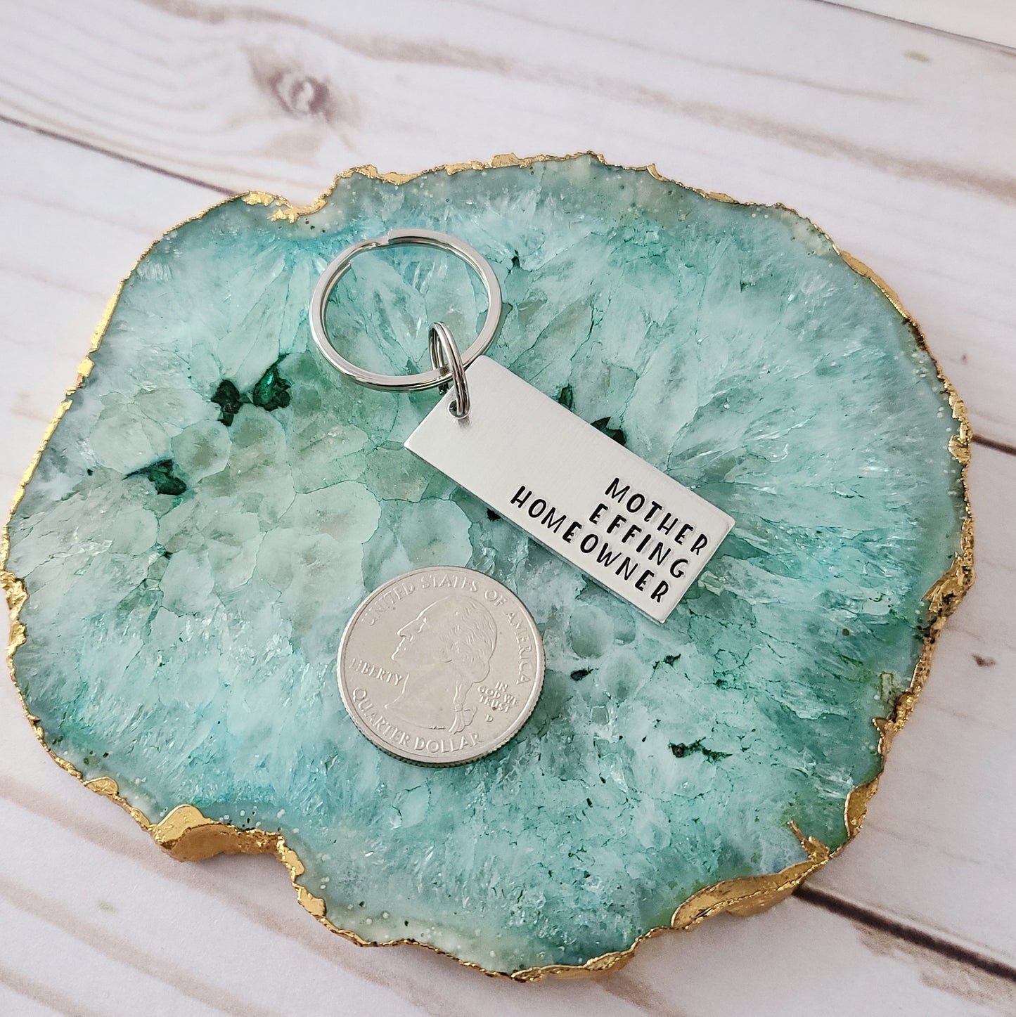Mother Effing Homeowner Keychain