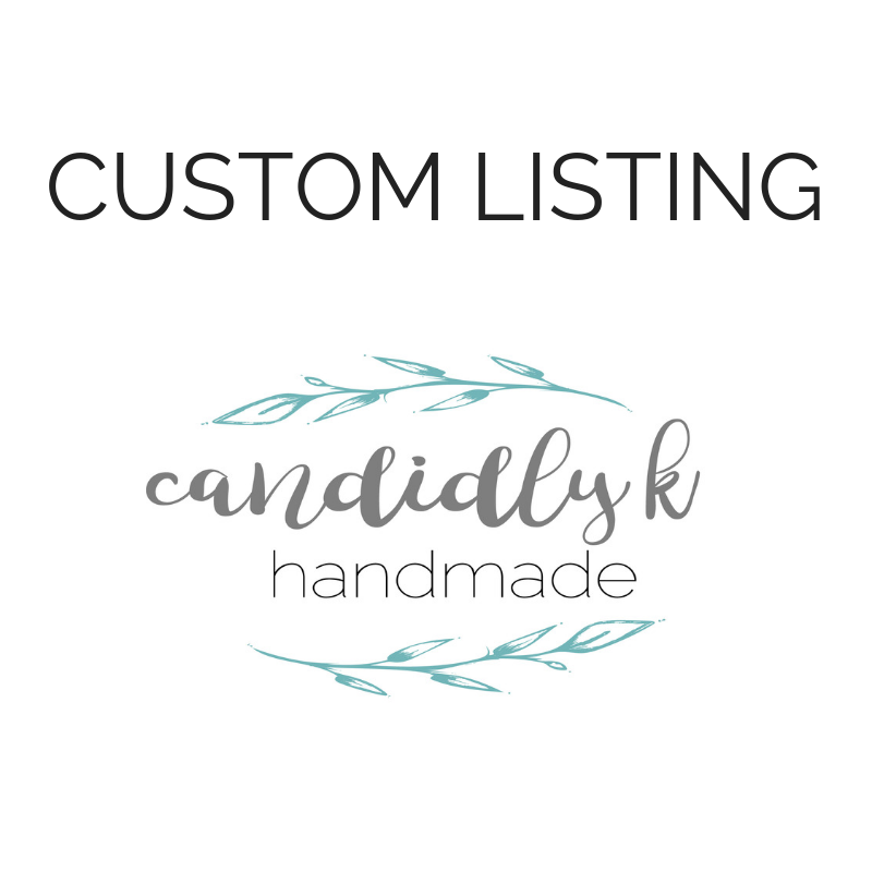 Custom Order for Todd