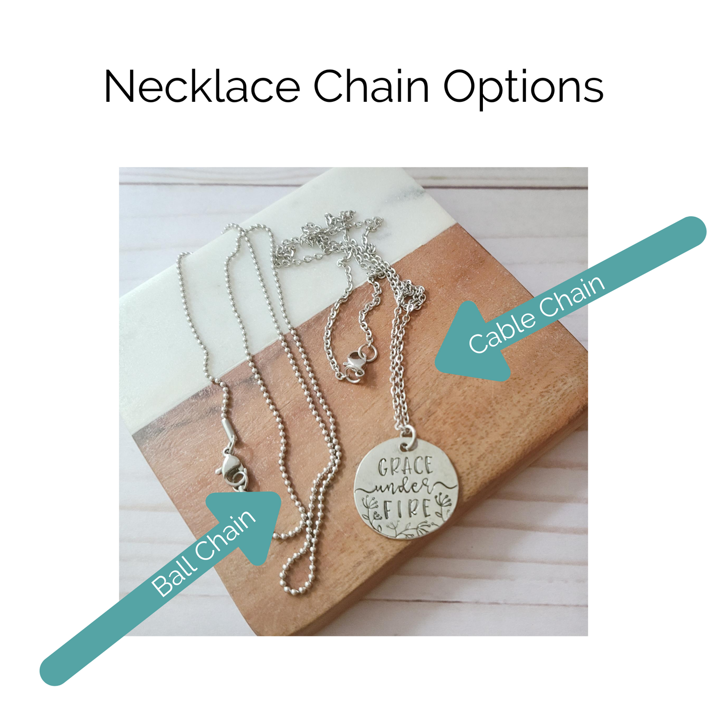 We Rise By Lifting Others Round Necklace