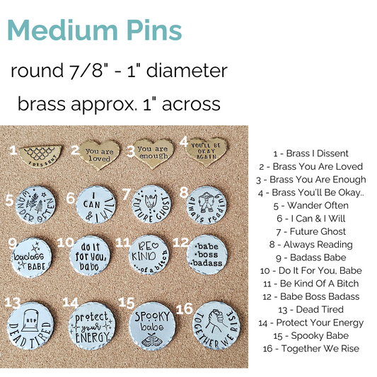 Medium Pin Closeout