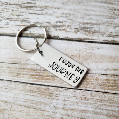 Enjoy The Journey Keychain