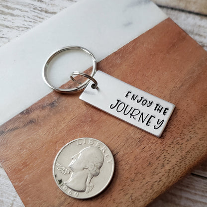 Enjoy The Journey Keychain