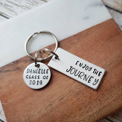 Enjoy The Journey Keychain