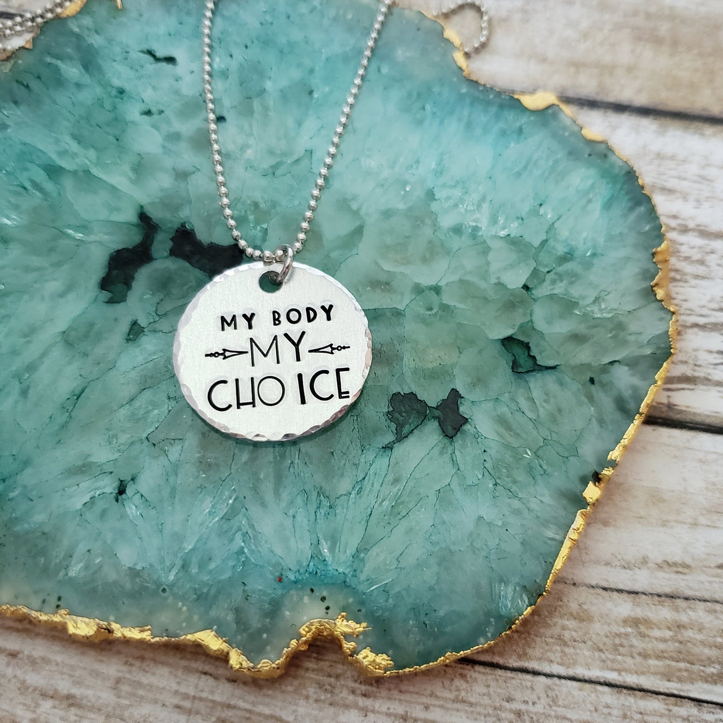 My Body My Choice Necklace