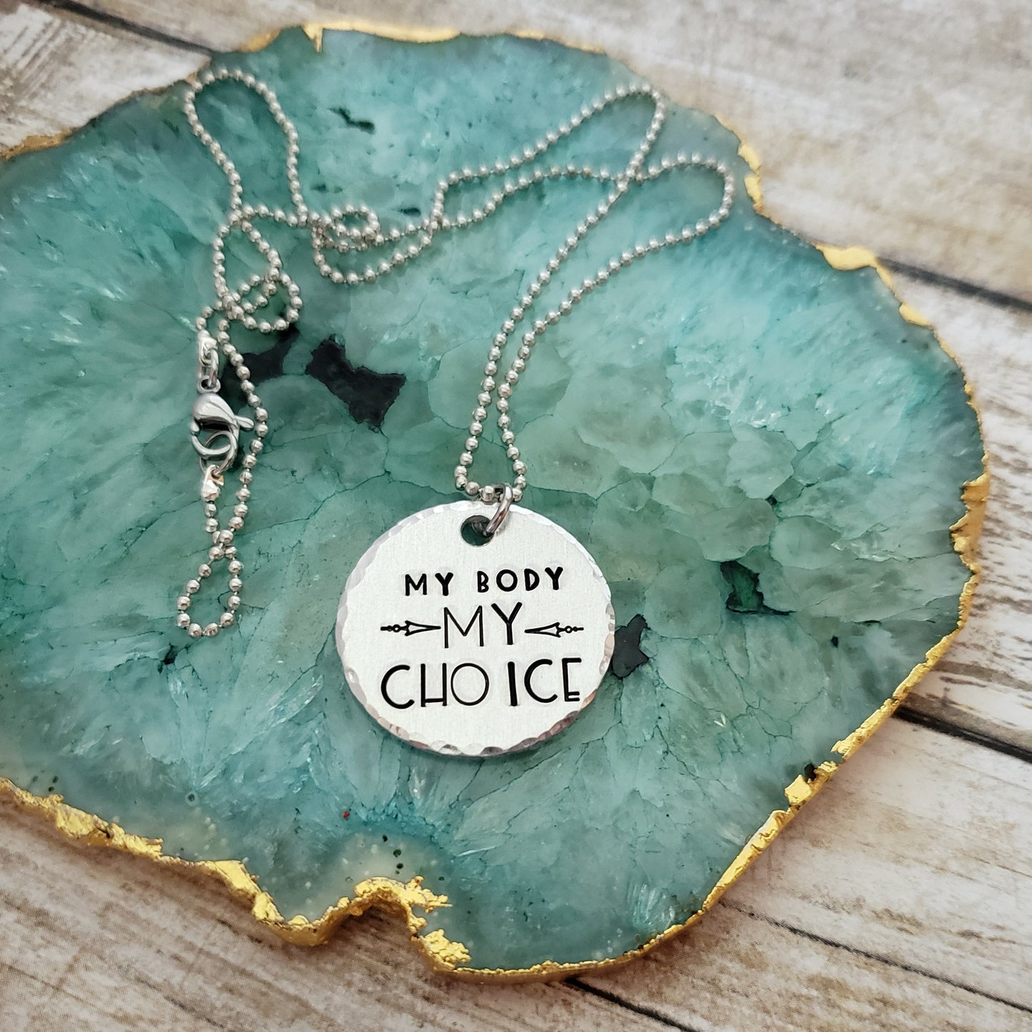 My Body My Choice Necklace