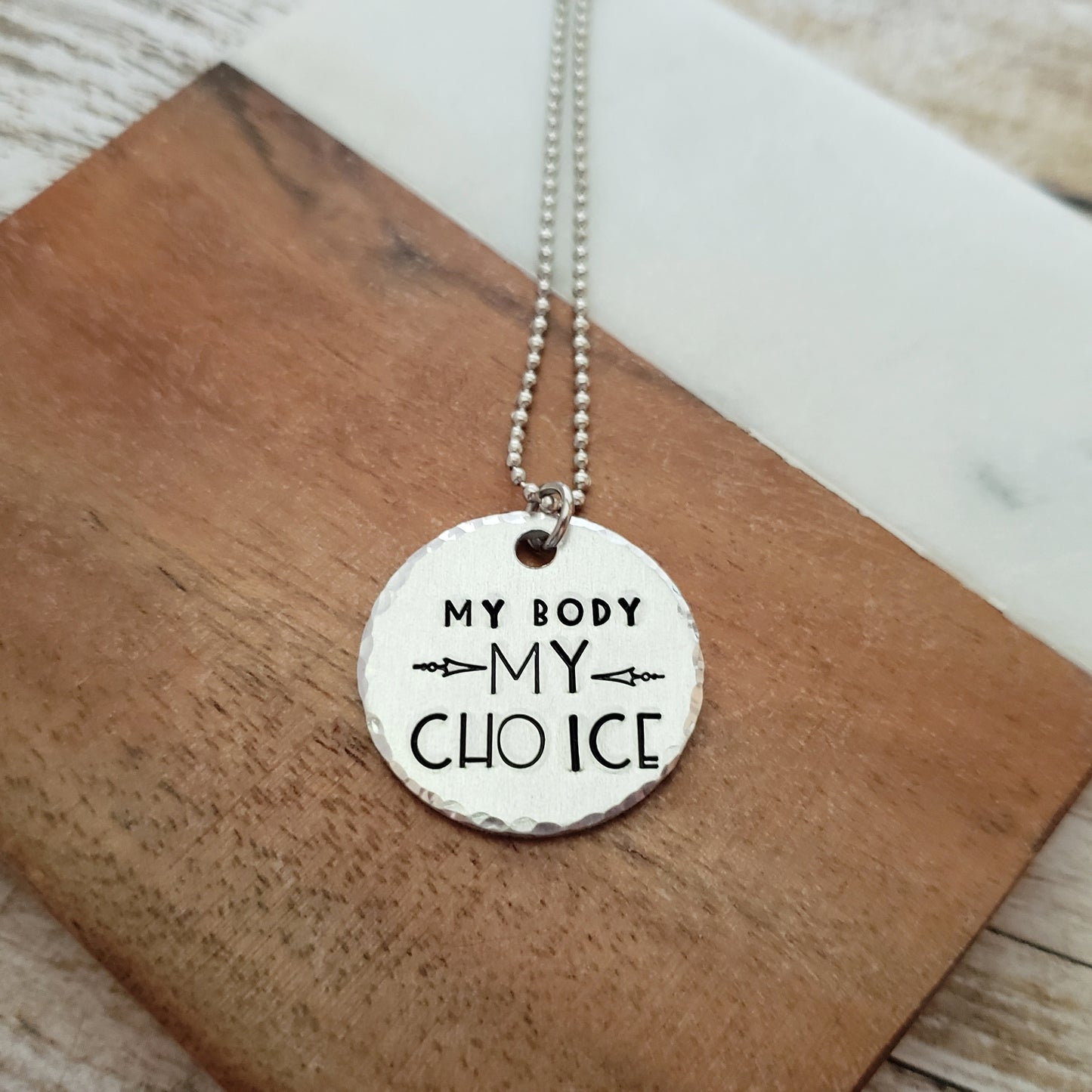 My Body My Choice Necklace