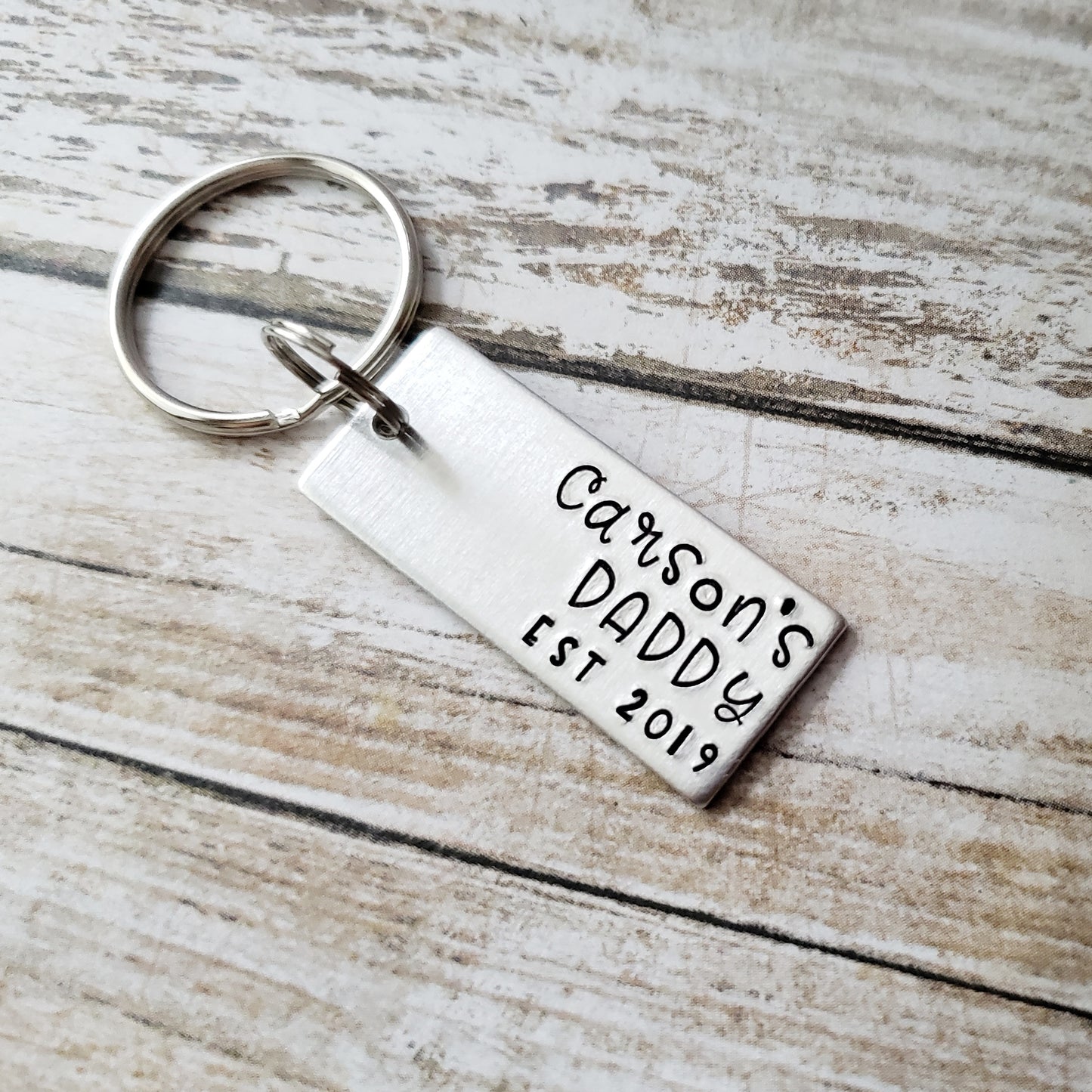 Customizable Keychain for Dad