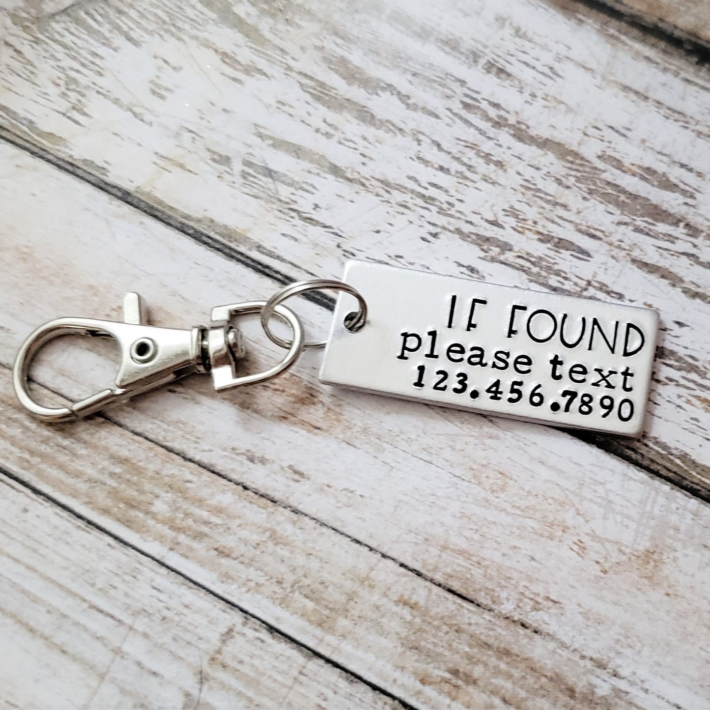 If Found Please Text Keychain