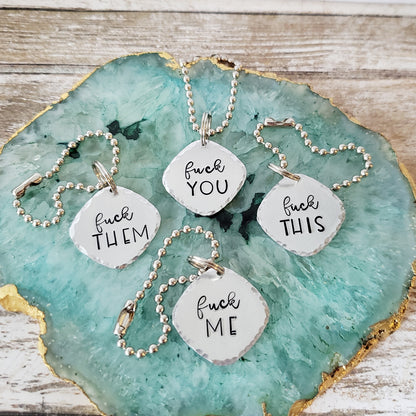 Fuck Me Themed Wine Charms