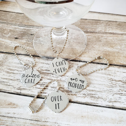 Sassy Themed Wine Charms