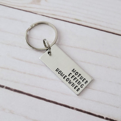 Mother Effing Homeowner Keychain