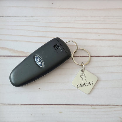 Resist Keychain
