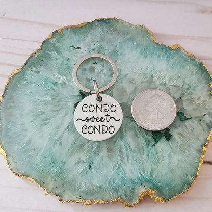 Condo Sweet Condo Keychain for New Condo Keys