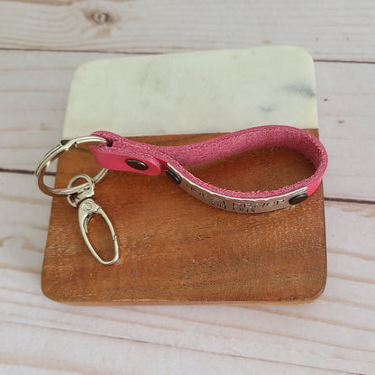 Worst Driver But Cute Leather Key Fob