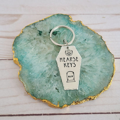 Multiple Options Coffin Shaped Spooky Halloween Keychains