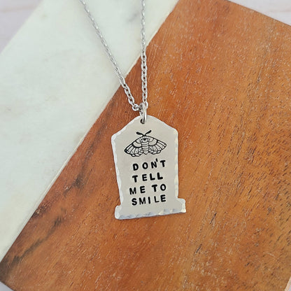 Multiple Options Gravestone Shaped Spooky Halloween Necklaces