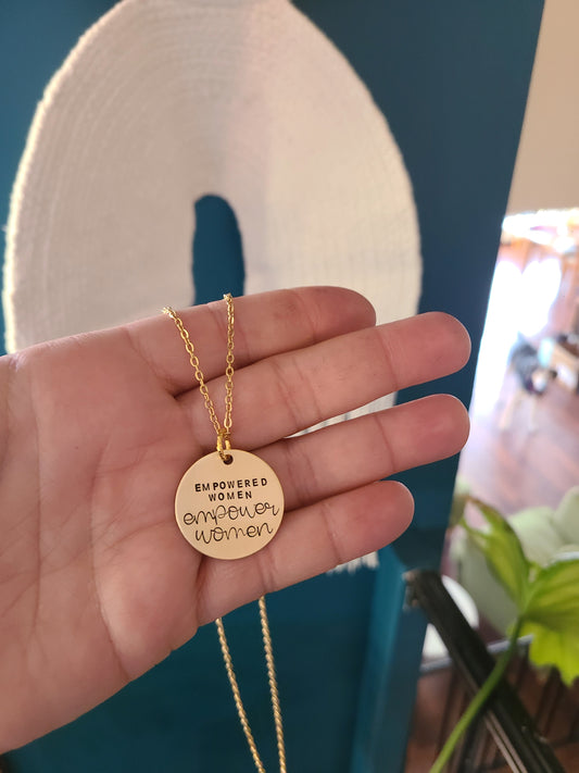 Empowered Women Empower Women Gold Necklace