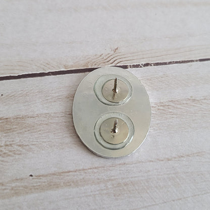 Be Positive You Piece of Shit Pin, Funny Sweary Mantra Pin, Affirmations for Women, Fun Accessories for Her